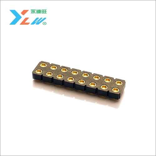 双排16Ppogopin连接器母座插图